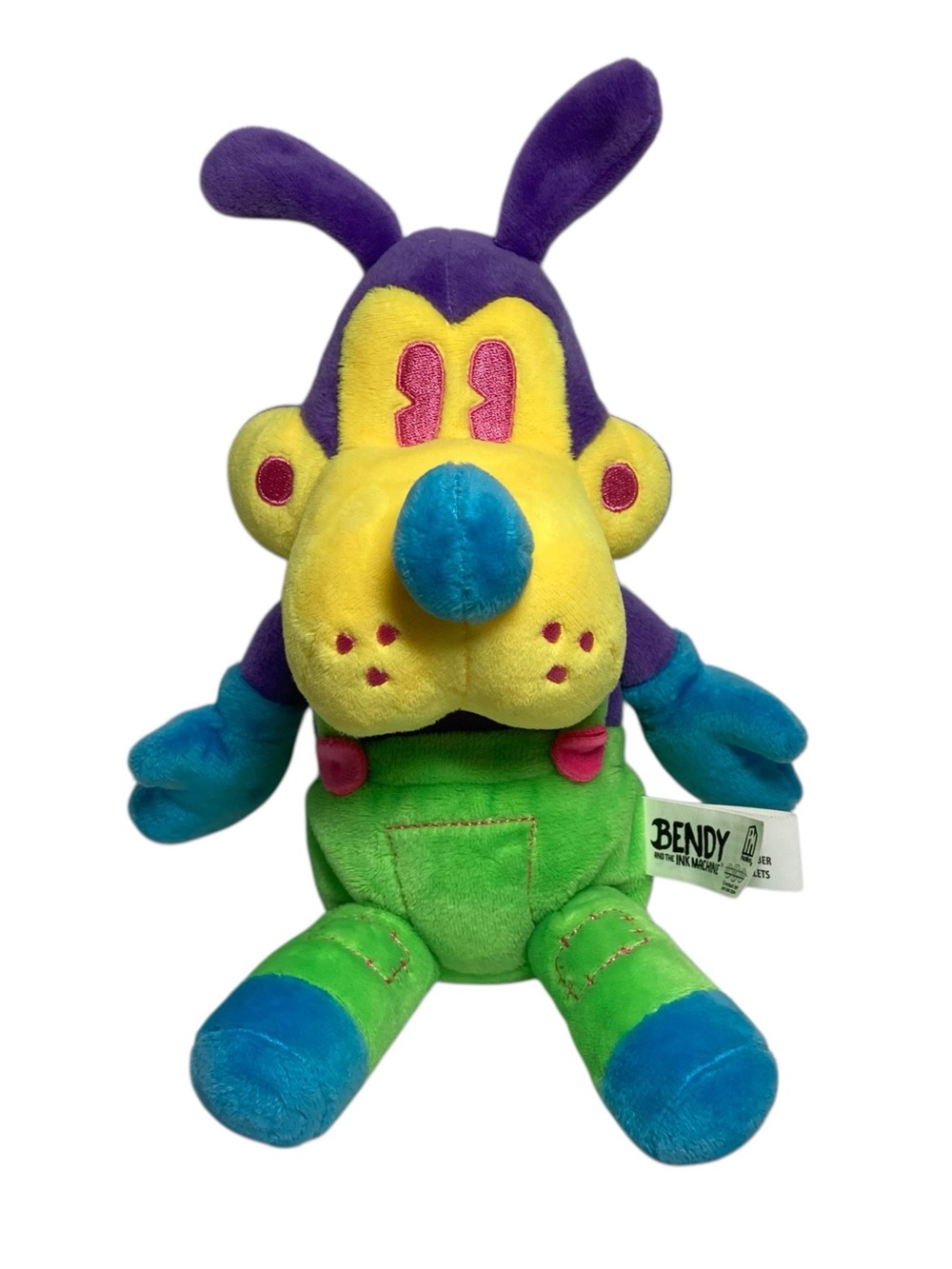 Bendy and the Ink Machine Blacklight Boris 10" Stuffed Animal Plush 2019